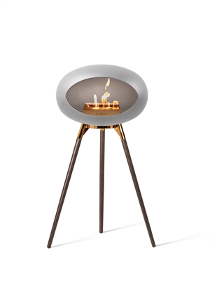 Le Feu - Dome - Ground High - Nickel - Rose Gold - Smoked oak